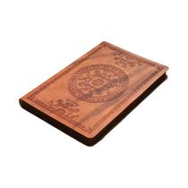 Caderno Vintage A5 Em Couro PU, Diário Estudantil Espesso, Livro De Registro Literário Para Escola