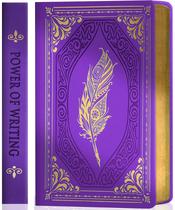 Caderno Vintage CAGIE A5 - Capa Dura, 320 Páginas (Roxo) Caderno Vintage CAGIE A5 - Capa Dura, 320 Páginas (Roxo)