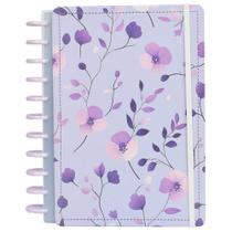 Caderno Violeta Grande G Capa Dura Disco Reposic. Disko