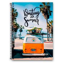 Caderno Waiting for Summer 1 Matéria 96 Folhas