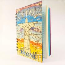 Caderno Wire-O 14 X 20,5 Cm Batik Mendes Em Diversas