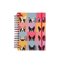 Caderno wire-o a5 buldogs 100 folhas buendia