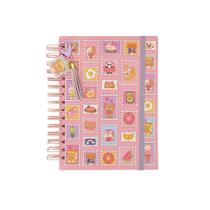 Caderno wire-o a5 ursinhos kawaii 100 folhas buendia