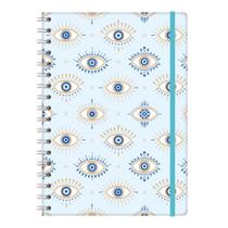 Caderno wire-o olho grego redoma