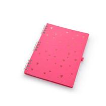 Caderno Wire Ótima Ultra Coleção Romantic Rosa - OTIMA