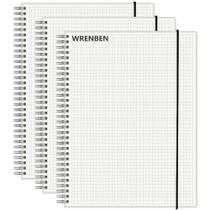Caderno WRENBEN A4 3 Unidades 120 g/m² Grade Espessa 240 Páginas Caderno WRENBEN A4 3 Unidades 120 g/m² Grade Espessa 240 Páginas
