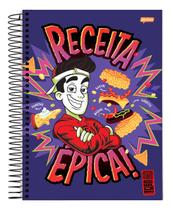 Caderno Youtuber Enaldinho 1 Matéria Capa Dura Com Adesivos Caderno Youtuber Enaldinho 1 Matéria Capa Dura Com Adesivos