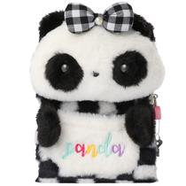 Caderno YOYTOO Panda Diary para meninas com fechadura e chaves 160p