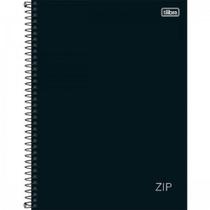 Caderno Zip Universitário Preto 1 Matéria 80 Folhas 236730 Tilibra 33585