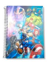 Cadernos 10 Matérias Universitário Marvel Avengers 160 Fls - STARSCHOOL