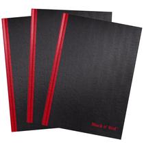Cadernos Black N' Red Business Journals, pacote com 3, 96 folhas Cadernos Black N' Red Business Journals, pacote com 3, 96 folhas