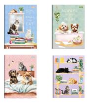 Cadernos Brochura 80 Folhas Fur Friends Foroni Sortidos