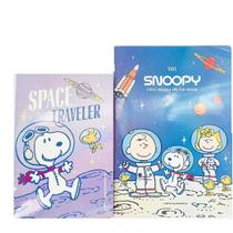 Cadernos brochura coleção snoopy explorador espacial 28 folhas.