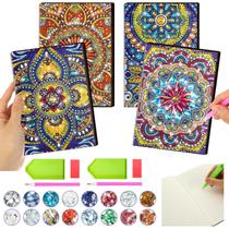 Cadernos de pintura com diamantes Art Craft Kit Ctosree 21x14 cm