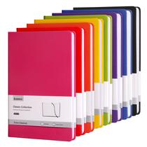 Cadernos, diário forrado em quadrinhos, 240 páginas, 14 x 21 cm, 8 cores, pacote com 8