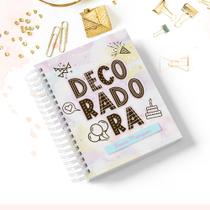 Cadernos profissão personalizado Decoradora