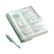 Cadernos Transparentes Portáteis A5 Com Fichário, Planejador Diário E Semanal, Caderno De Esboços,