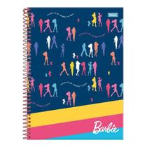 Cadernos Universitário Barbie Love 160F 10M Feminino 1 UN