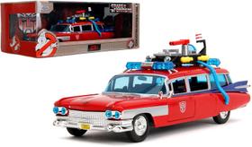 Cadillac Fleetwood ECTO-1 - Transformers Ghostbusters - Caça Fantasmas - Hollywood Rides - 1/24 - Jada