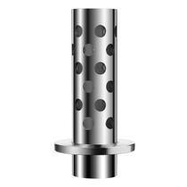 Cadinho Perfurado para Fundição DZQ 30mm x 100mm Aço Inoxidável Cadinho Perfurado para Fundição DZQ 30mm x 100mm Aço Inoxidável