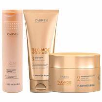 Cadiveu Blonde Reconstructor Kit Shampoo + Máscara + Acidificante Cadiveu Blonde Reconstructor Kit Shampoo + Máscara + Acidificante