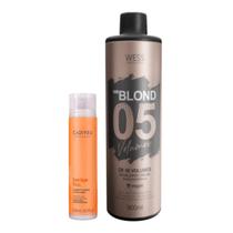 Cadiveu Cond Bye Bye Frizz 250ml + Wess OX 5 Volumes 900ml - CADIVEU/WESS
