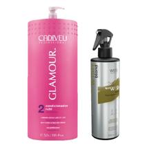 Cadiveu Cond. Rubi Glamour 3L + Wess We Wish Blond 500ml