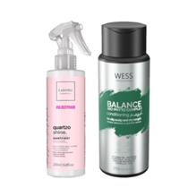 Cadiveu Fluído Quartzo 200ml + Wess Balance Cond 250ml