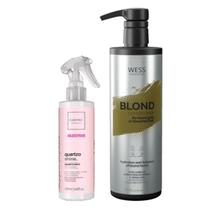 Cadiveu Fluído Quartzo 200ml + Wess Blond Cond. 500ml