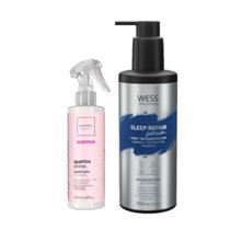 Cadiveu Fluído Quartzo 200ml + Wess Sleep Repair 250ml