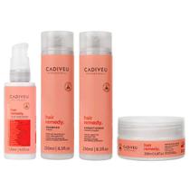 Cadiveu Hair Remedy Kit Completo Shp/Con/Másc + Leave In SOS Cadiveu Hair Remedy Kit Completo Shp/Con/Másc + Leave In SOS
