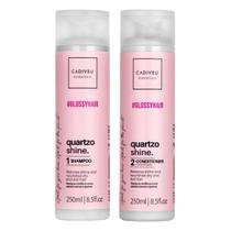 Cadiveu Kit Essentials Quartzo Shine Shampoo 250ml, Condicionador 250ml