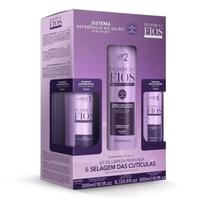 Cadiveu Kit Plástica dos Fios Liso Máximo 1Litro 2x300ml