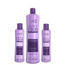 Cadiveu Kit Plástica dos Fios Liso Máximo 1Litro 2x300ml