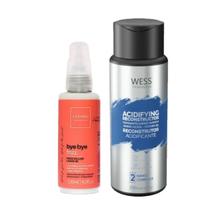 Cadiveu Leave-in Bye Bye Frizz120ml+Wess Nano Passo 2 -250ml