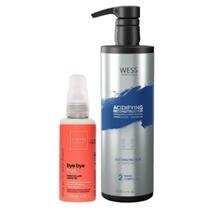Cadiveu Leave-in Bye Bye Frizz120ml+Wess Nano Passo 2 -500ml