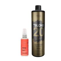 Cadiveu Leave-in Bye Bye Frizz120ml+Wess OX 20 Volumes 900ml