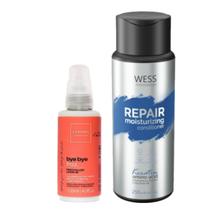 Cadiveu Leave-in Bye Bye Frizz120ml+Wess Repair Cond. 250ml