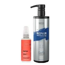 Cadiveu Leave-in Bye Bye Frizz120ml+Wess Repair Cond. 500ml