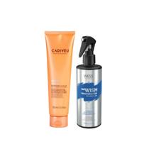 Cadiveu Leave-in Nutri Glow 150ml +Wess We Wish 260ml