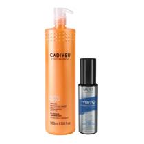 Cadiveu Máscara Nutri Glow 980ml + Wess We Wish 50ml