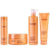 Cadiveu Nutri Glow Sh250ml+Mask200ml+Cera500ml+Leave-in150ml