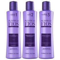 Cadiveu Plástica Dos Fios Kit Selagem Térmica 3 x 300 Ml