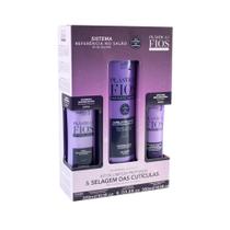 Cadiveu Professional Plastica dos Fios Kit Alisamento Progressivo (shampoo 300ml + Antifrizz 1l + Ma Cadiveu Professional Plastica dos Fios Kit Alisamento Progressivo (shampoo 300ml + Antifrizz 1l + Ma