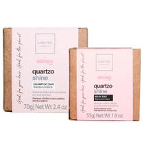 Cadiveu Professional Quartzo Shine - Kit Shampoo + Máscara Em Barra Cadiveu Professional Quartzo Shine - Kit Shampoo + Máscara Em Barra