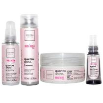 Cadiveu Professional Quartzo Shine - Kit Shampoo + Máscara + Leave-in + Sérum
