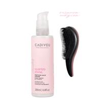 Cadiveu Quartzo Shine Proteína Pré Shampoo ou Máscara 200ml + Escova Mágica