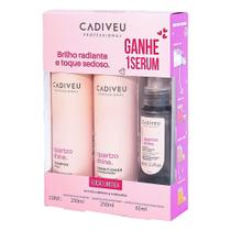 Cadiveu Quartzo Shine Shampoo + Condicionador + Òleo Capilar 65ml Cadiveu Quartzo Shine Shampoo + Condicionador + Òleo Capilar 65ml