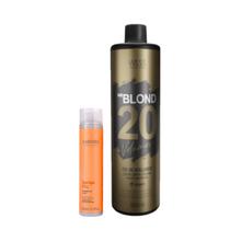 Cadiveu Sh. Bye Bye Frizz 250ml + Wess OX 20 Volumes 900ml