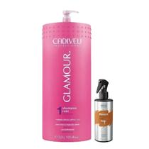 Cadiveu Shampoo Rubi Glamour 3L + Wess FinishProtector250ml